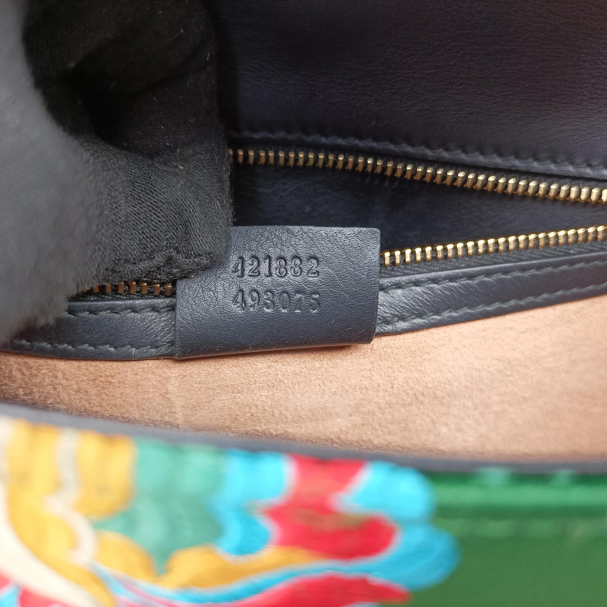 Pre-owned Gucci Sylvie Multicolour silk 421882 shoulderbag | stylenewstar