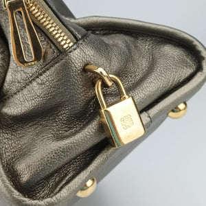 Vintage Loewe Amazona 36 Golden Leather  handbag | stylenewstar