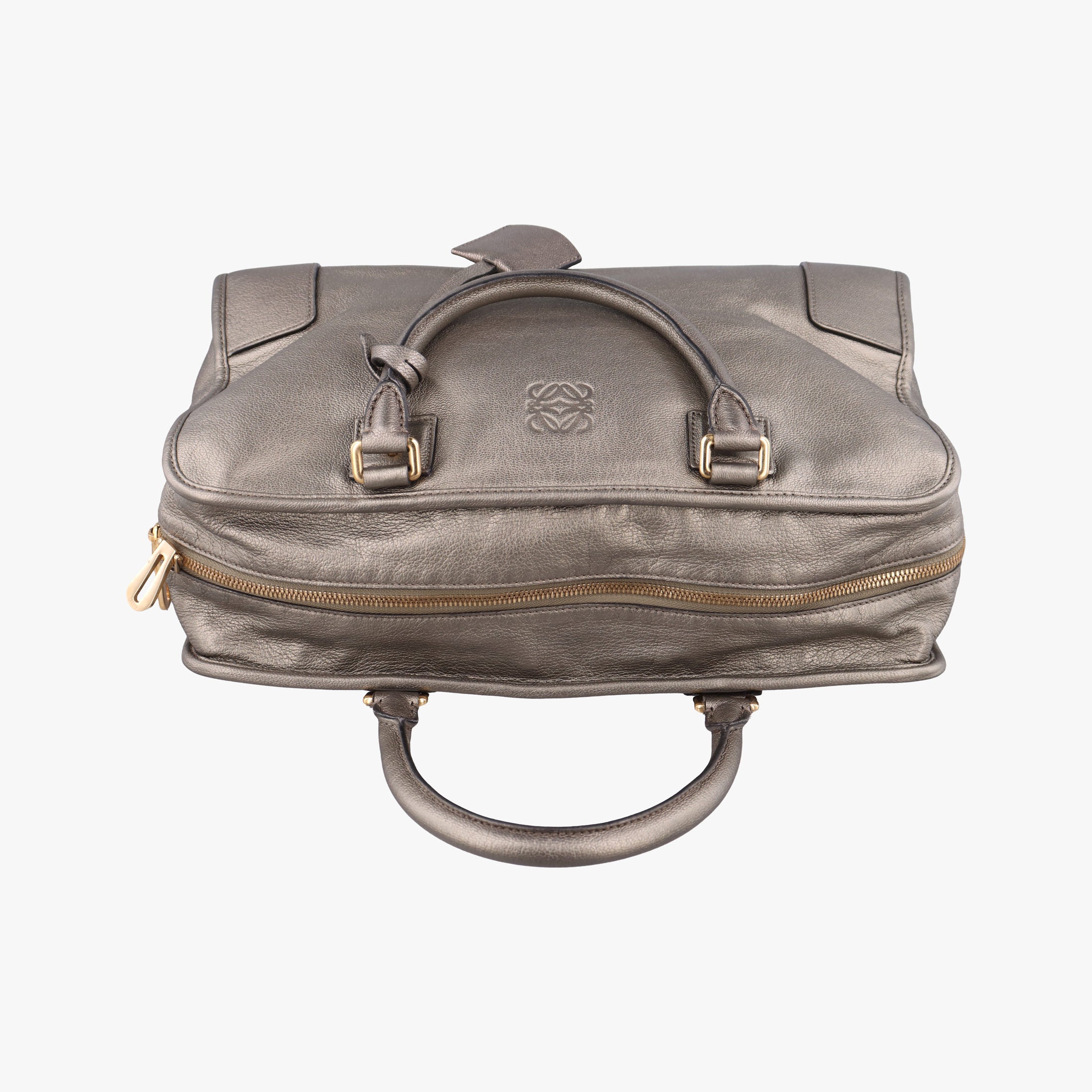 Vintage Loewe Amazona 36 Golden Leather  handbag | stylenewstar