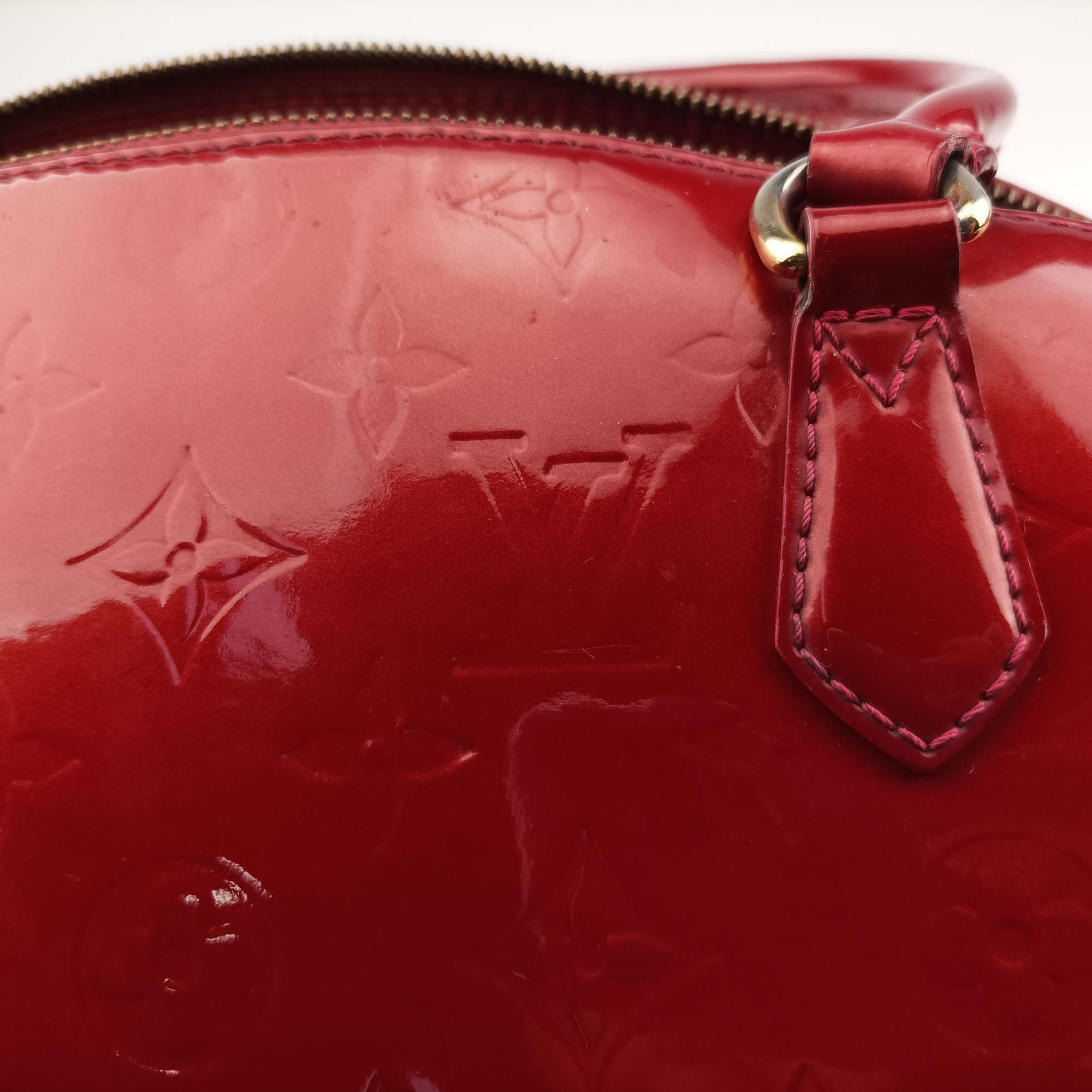 Pre-owned Louis Vuitton Sherwood PM Pomme d'Amour Vernis M91494 shoulderbag | stylenewstar
