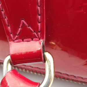 Pre-owned Louis Vuitton Sherwood PM Pomme d'Amour Vernis M91494 shoulderbag | stylenewstar