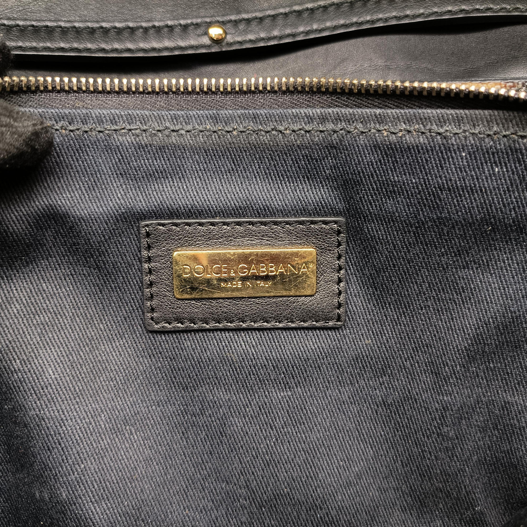 Pre-owned Dolce & Gabbana Dauphine Leopard Brown Coated Canvas  shoulderbag | stylenewstar