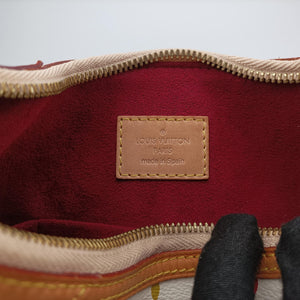 Pre-owned Louis Vuitton GRETA white Monogram Multicolor M40195 shoulderbag | stylenewstar