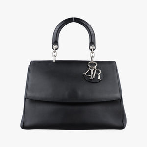 Pre-owned Christian Dior Be Dior Black Leather  handbag | stylenewstar