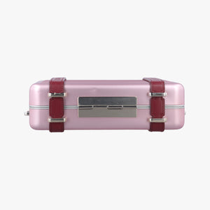 Vintage Christian Dior Rimowa Collaboration Pink×red Aluminum×Leather  shoulderbag | stylenewstar