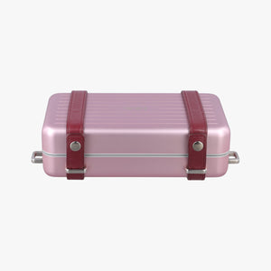 Vintage Christian Dior Rimowa Collaboration Pink×red Aluminum×Leather  shoulderbag | stylenewstar