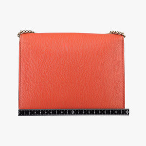 Pre-owned Gucci Interlocking G Orange Leather 510304 shoulderbag | stylenewstar