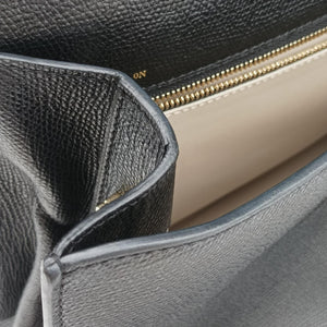 Secondhand Valextra Iside Black Calfskin  handbag | stylenewstar