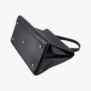 Secondhand Valextra Iside Black Calfskin  handbag | stylenewstar