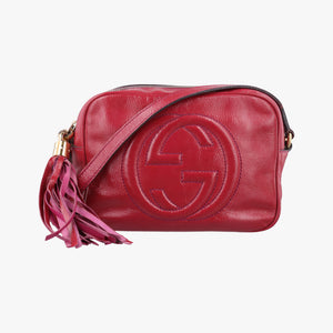 Vintage Gucci Soho Rose Patent Leather 308364 shoulderbag | stylenewstar