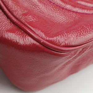 Vintage Gucci Soho Rose Patent Leather 308364 shoulderbag | stylenewstar