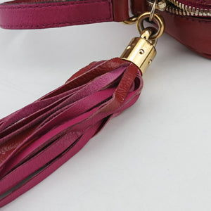 Vintage Gucci Soho Rose Patent Leather 308364 shoulderbag | stylenewstar