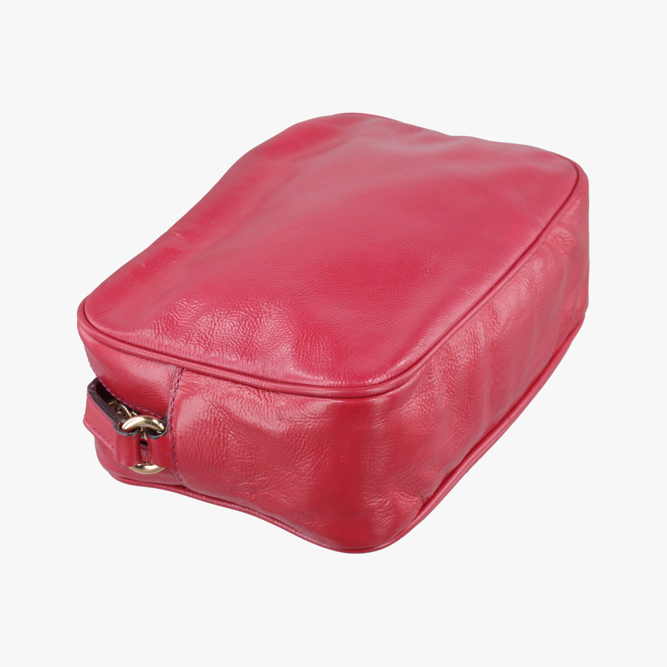Vintage Gucci Soho Rose Patent Leather 308364 shoulderbag | stylenewstar