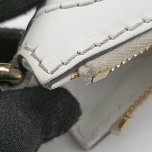 Vintage Gucci Heritage Horsebit Hobo White×Navy x beige canvas×leather 247604 shoulderbag | stylenewstar