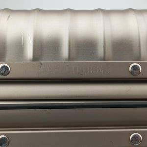 Pre-owned RIMOWA TOPAS Light Gold aluminum  suitcase | stylenewstar