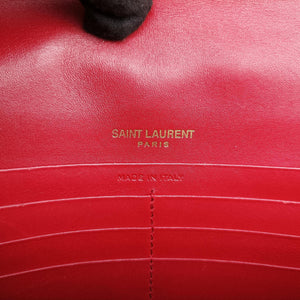 Secondhand Yves Saint Laurent KATE Red Leather 452159 shoulderbag | stylenewstar