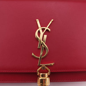 Secondhand Yves Saint Laurent KATE Red Leather 452159 shoulderbag | stylenewstar