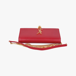 Secondhand Yves Saint Laurent KATE Red Leather 452159 shoulderbag | stylenewstar