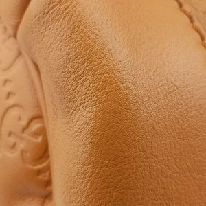 Pre-owned Gucci Sukey Yellow Leather 247902 shoulderbag | stylenewstar