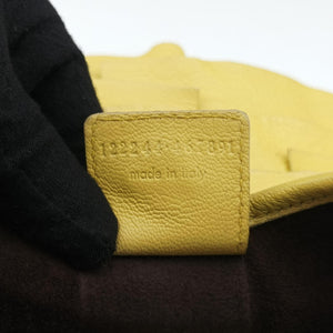 Vintage Yves Saint Laurent Mombasa Yellow Leather 122244 shoulderbag | stylenewstar
