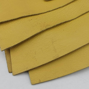 Vintage Yves Saint Laurent Mombasa Yellow Leather 122244 shoulderbag | stylenewstar