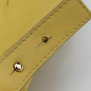 Vintage Yves Saint Laurent Mombasa Yellow Leather 122244 shoulderbag | stylenewstar