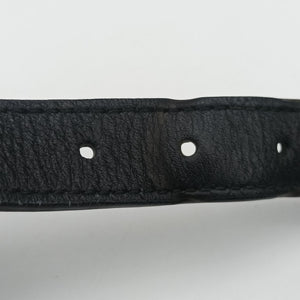 Pre-owned Gucci Arli Black Suede×leather 550126 shoulderbag | stylenewstar
