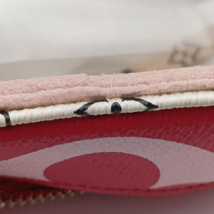 Pre-owned Louis Vuitton Beach Pouch ROUGE Monogram Giant M67601 shoulderbag | stylenewstar