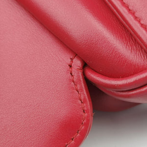 Pre-owned Gucci GG Marmont Red Leather 498100 shoulderbag | stylenewstar