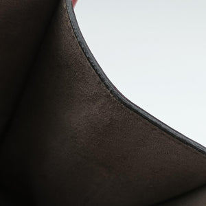 Pre-owned Fendi Kan I F Red Leather 8BT284 shoulderbag | stylenewstar