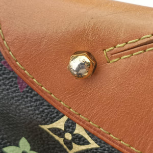 Pre-owned Louis Vuitton CLAUDIA Noir Monogram Multicolor M40194 handbag | stylenewstar