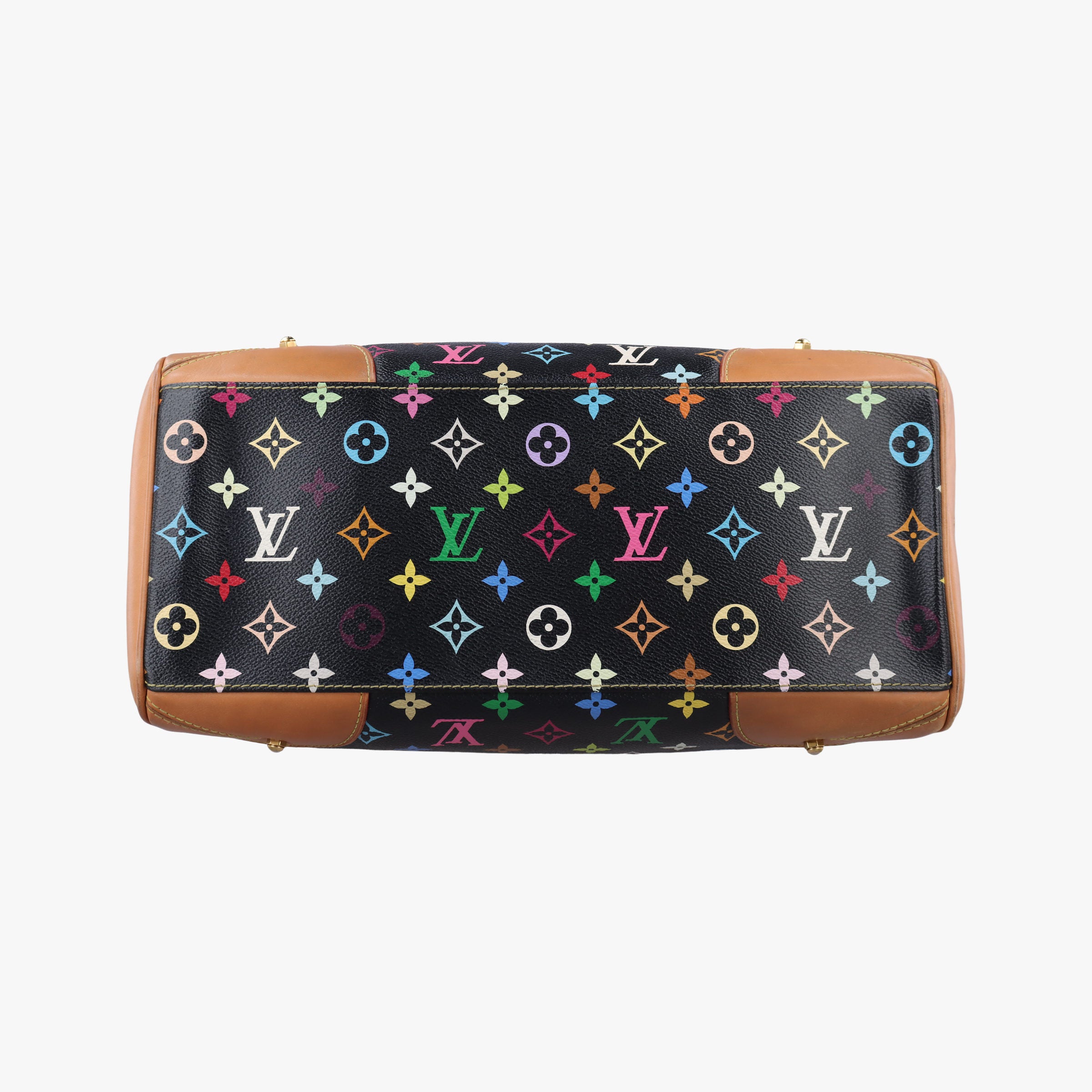 Pre-owned Louis Vuitton CLAUDIA Noir Monogram Multicolor M40194 handbag | stylenewstar