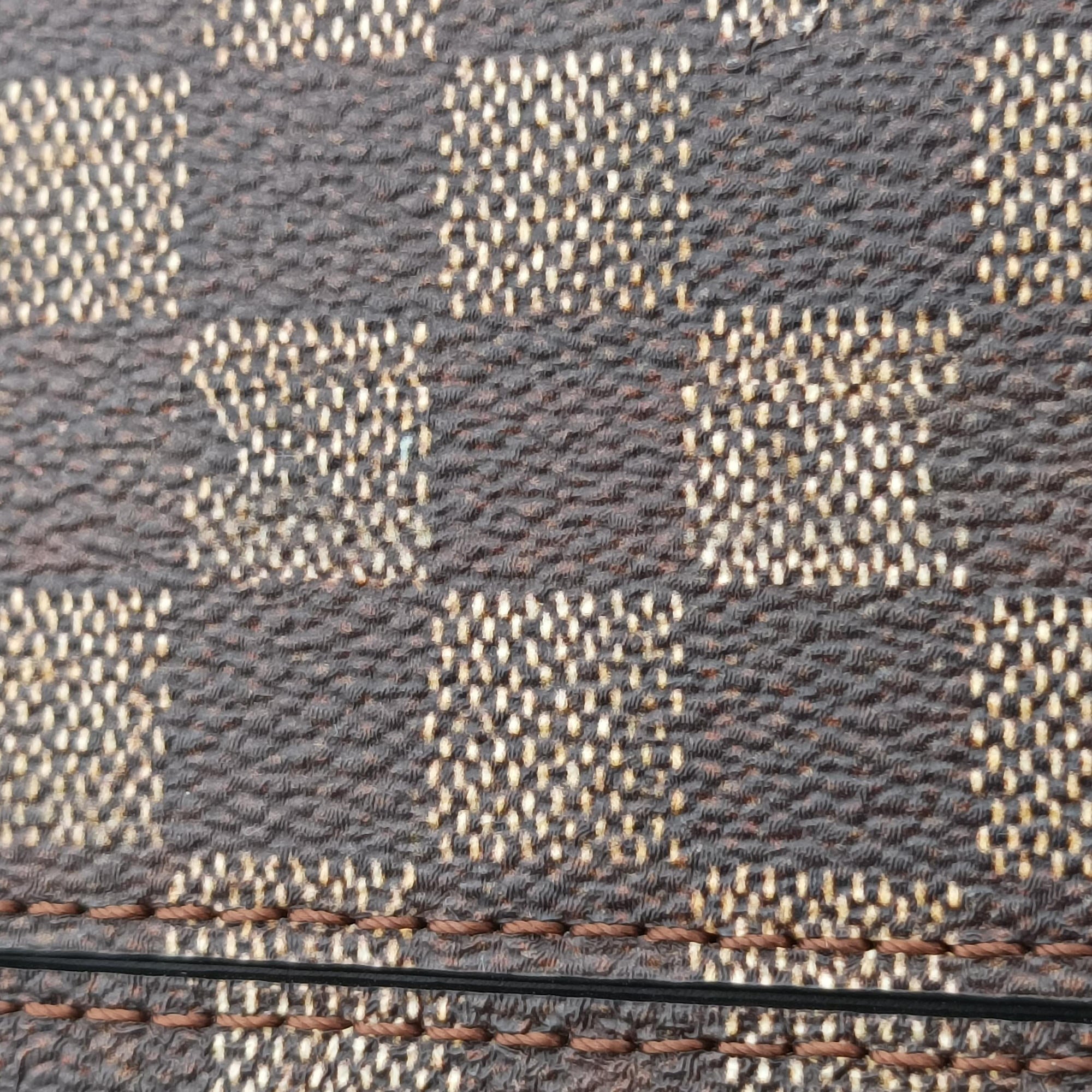 Pre-owned Louis Vuitton Time Trunk Speedy Bandouliere 25 Damier Ebene × Rouge Transformed Damier Canvas M52249 shoulderbag | stylenewstar