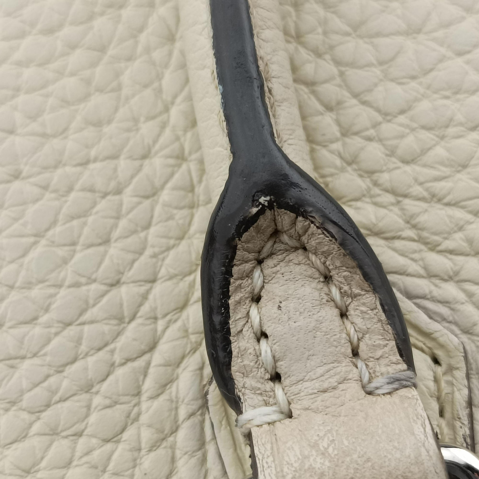 Vintage Louis Vuitton Parnassea Alma Blanc Casse Taurillon Leather M48878 shoulderbag | stylenewstar