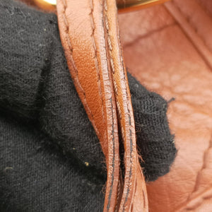 Secondhand Christian Dior Hobo Brown Leather  handbag | stylenewstar