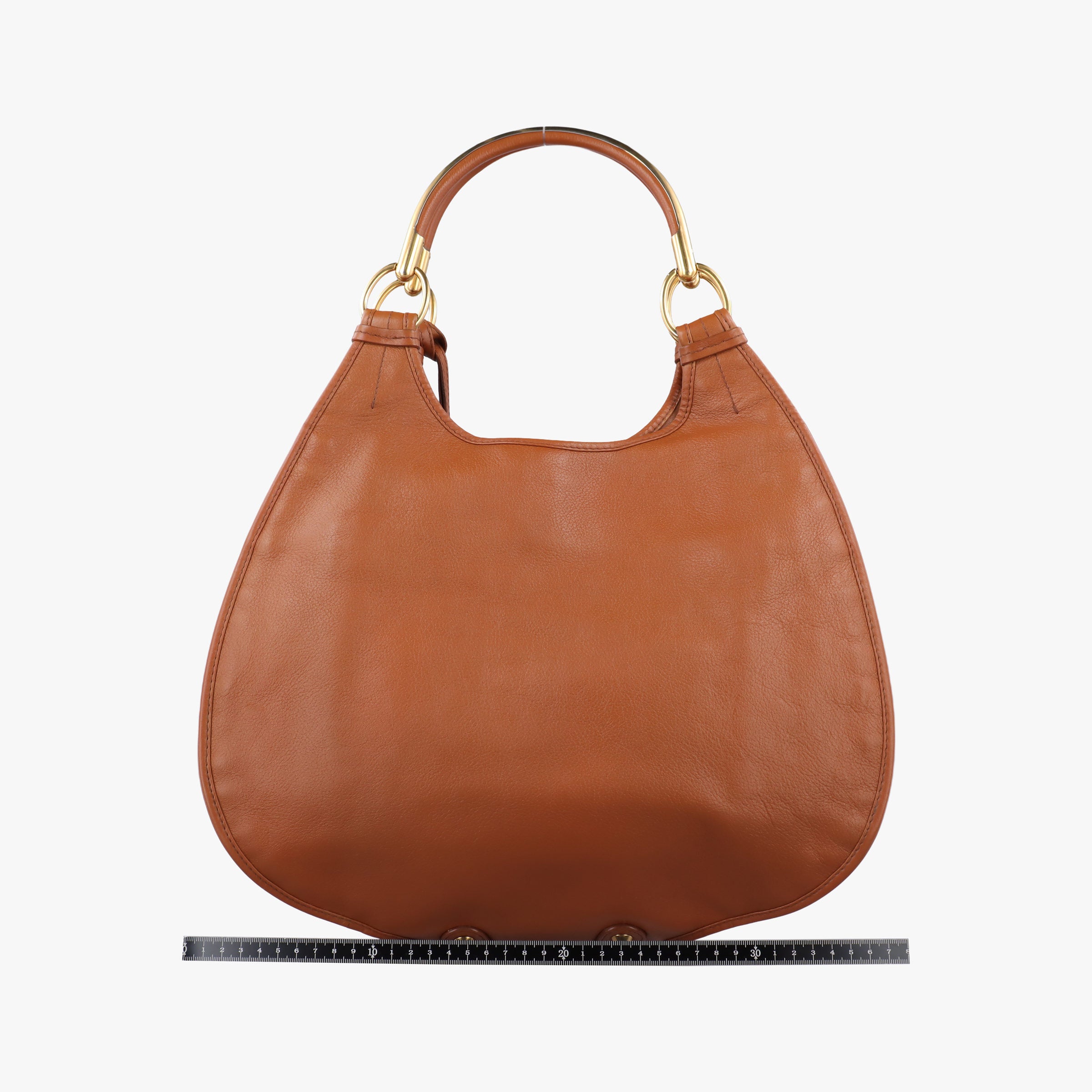 Secondhand Christian Dior Hobo Brown Leather  handbag | stylenewstar