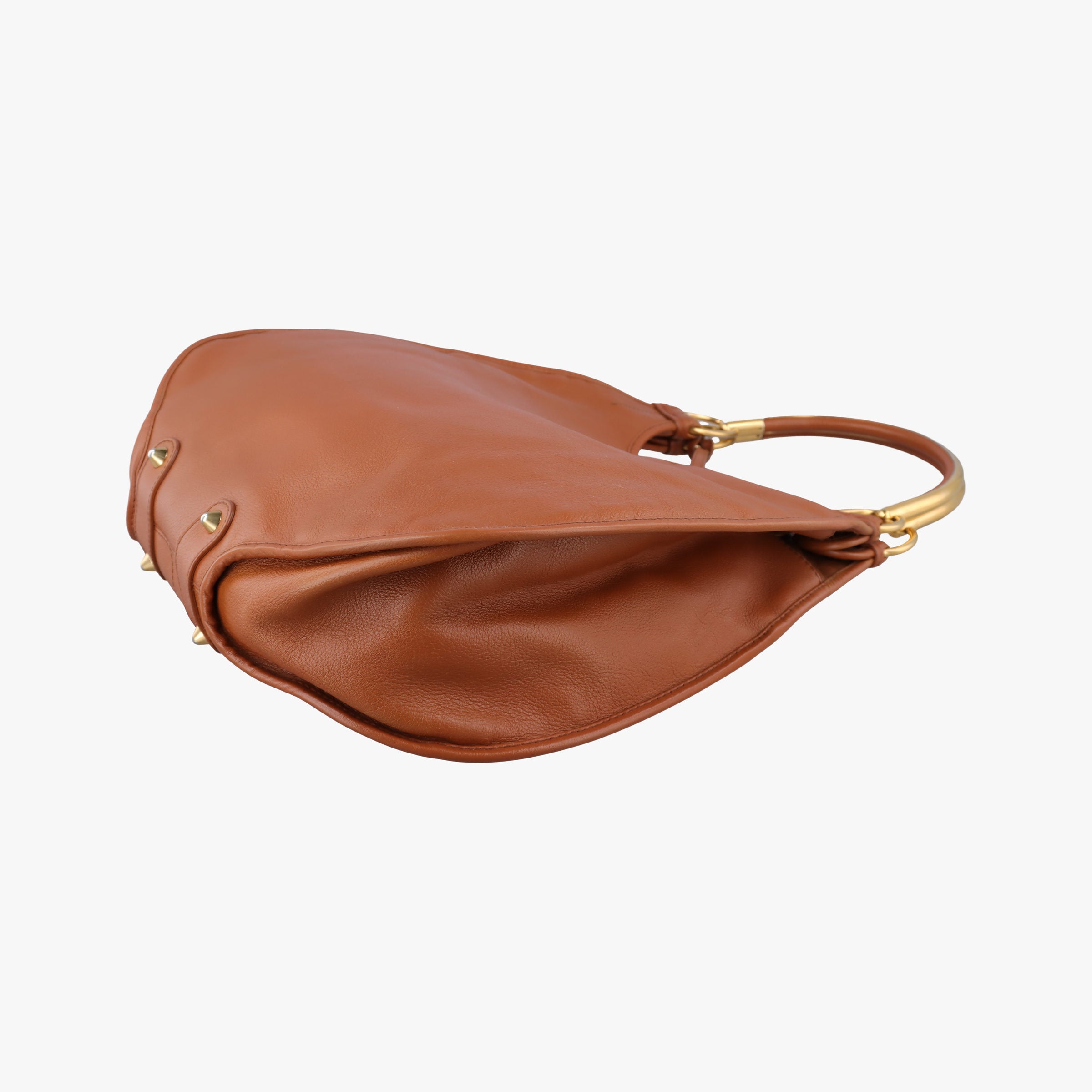 Secondhand Christian Dior Hobo Brown Leather  handbag | stylenewstar