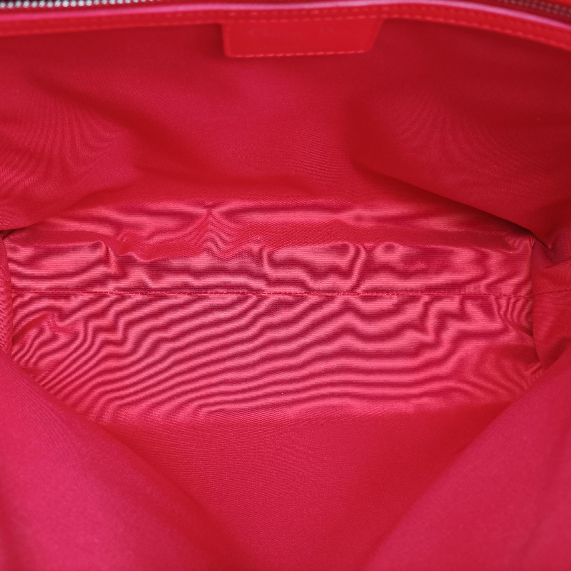 Pre-owned Christian Dior Lady Dior Cannage Soft Red Lambskin  handbag | stylenewstar