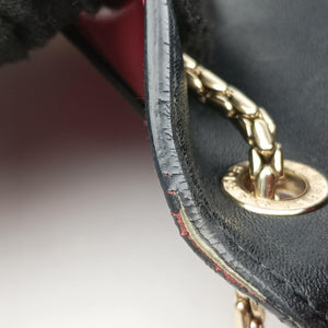 Pre-owned Bvlgari SERPENTI FOREVER Red Leather  shoulderbag | stylenewstar