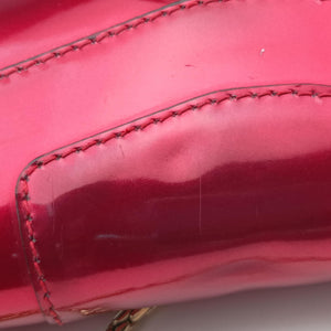 Pre-owned Bvlgari SERPENTI FOREVER Red Leather  shoulderbag | stylenewstar