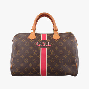 Pre-owned Louis Vuitton Speedy Bandouliere 30 brown×multi Monogram Canvas  handbag | stylenewstar