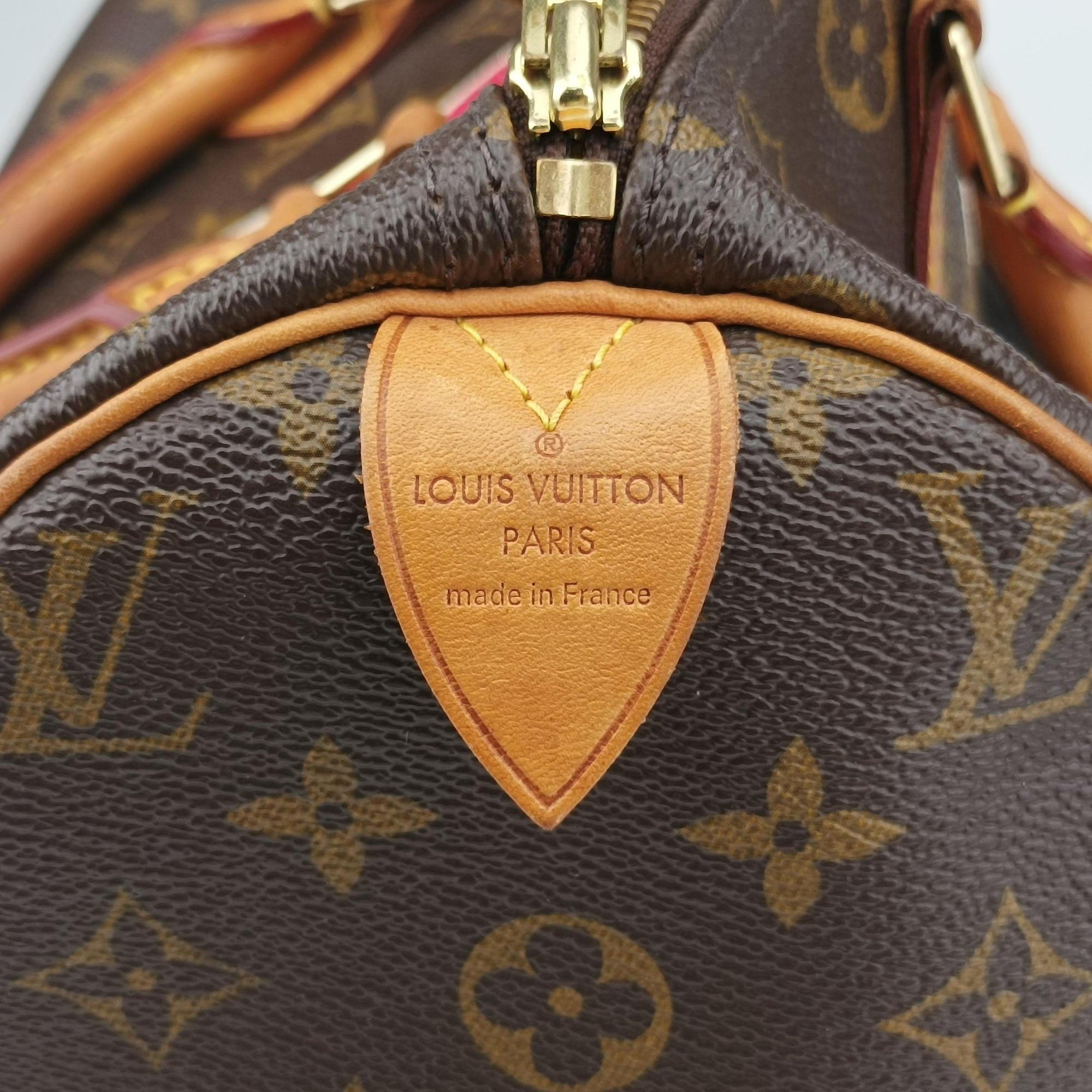 Pre-owned Louis Vuitton Speedy Bandouliere 30 brown×multi Monogram Canvas  handbag | stylenewstar