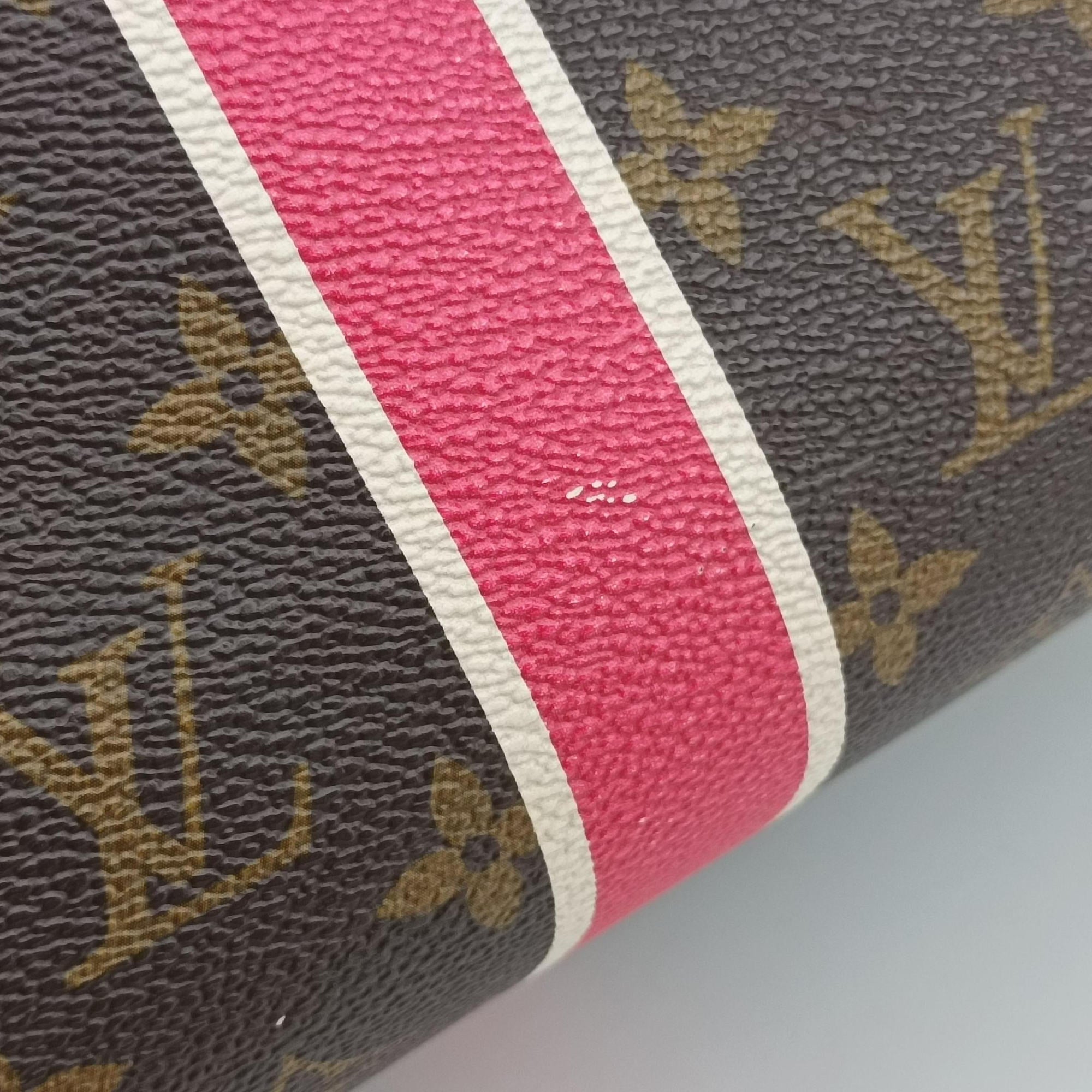 Pre-owned Louis Vuitton Speedy Bandouliere 30 brown×multi Monogram Canvas  handbag | stylenewstar