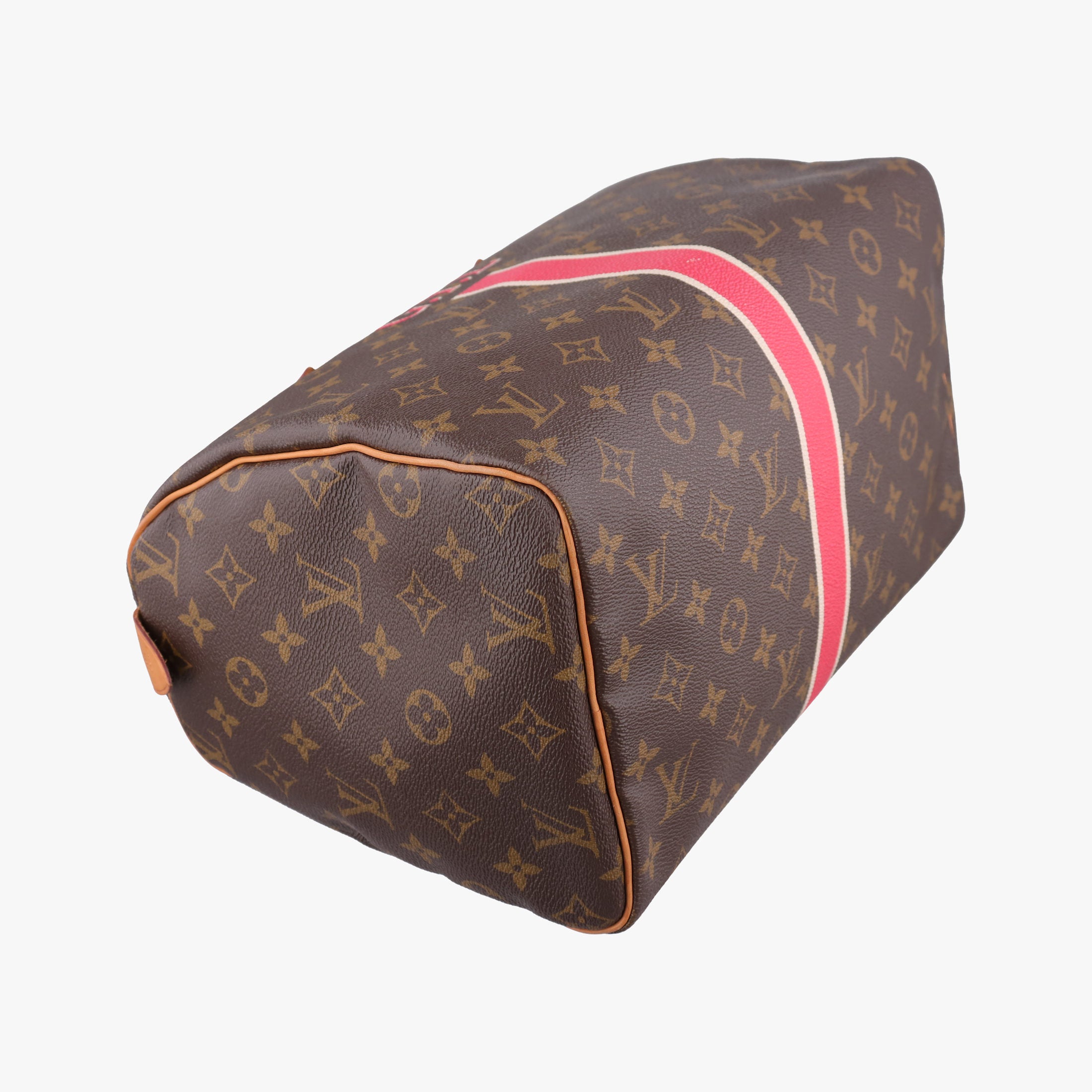 Pre-owned Louis Vuitton Speedy Bandouliere 30 brown×multi Monogram Canvas  handbag | stylenewstar