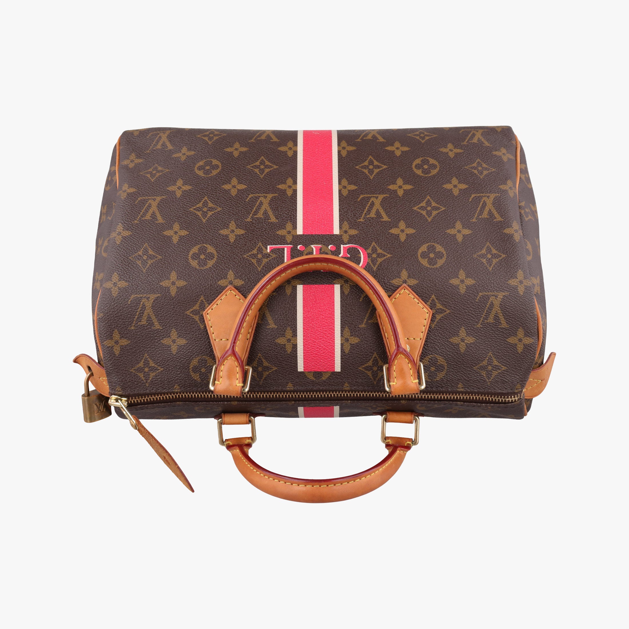 Pre-owned Louis Vuitton Speedy Bandouliere 30 brown×multi Monogram Canvas  handbag | stylenewstar