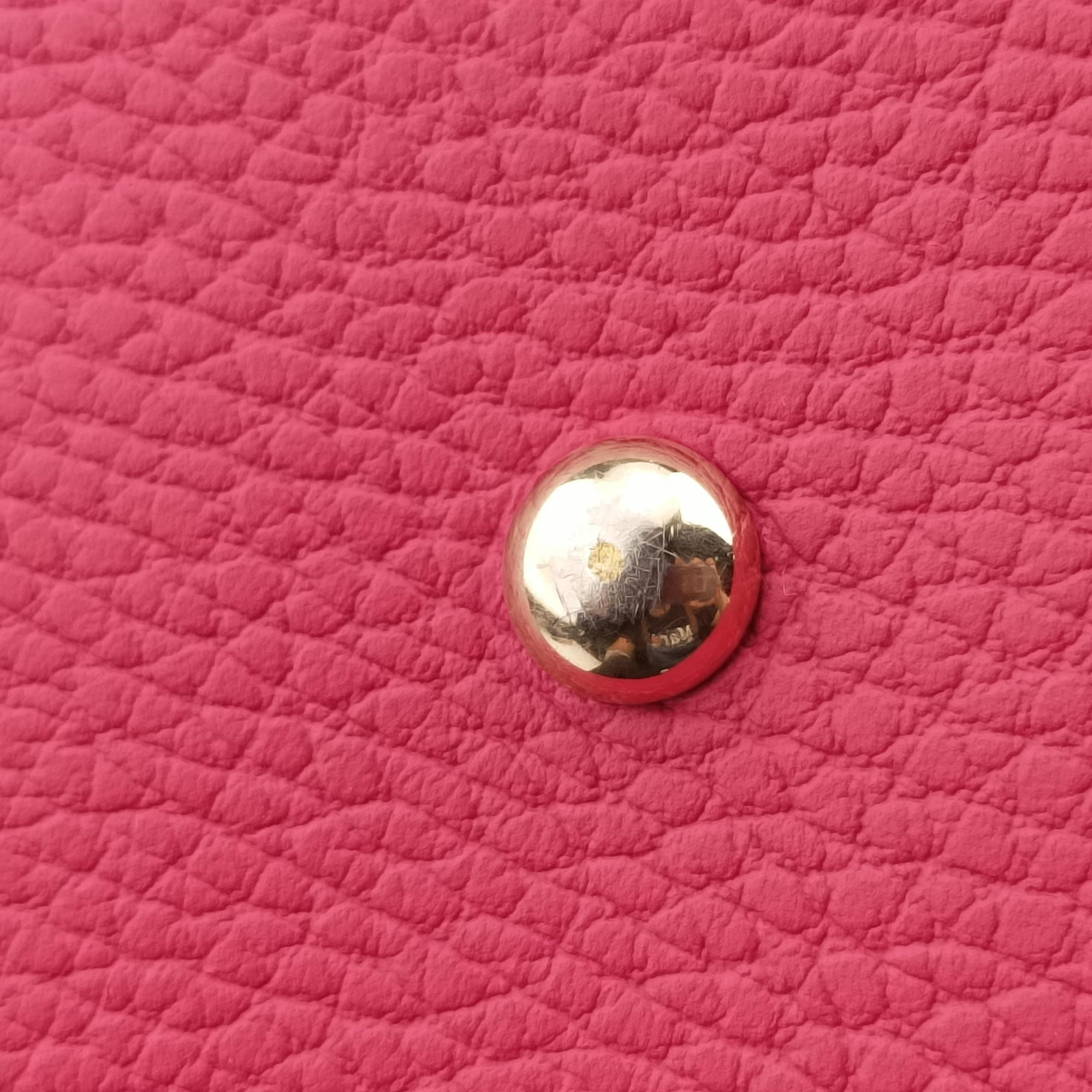 Pre-owned Gucci Swing Top Handle Rose Leather 377772 handbag | stylenewstar