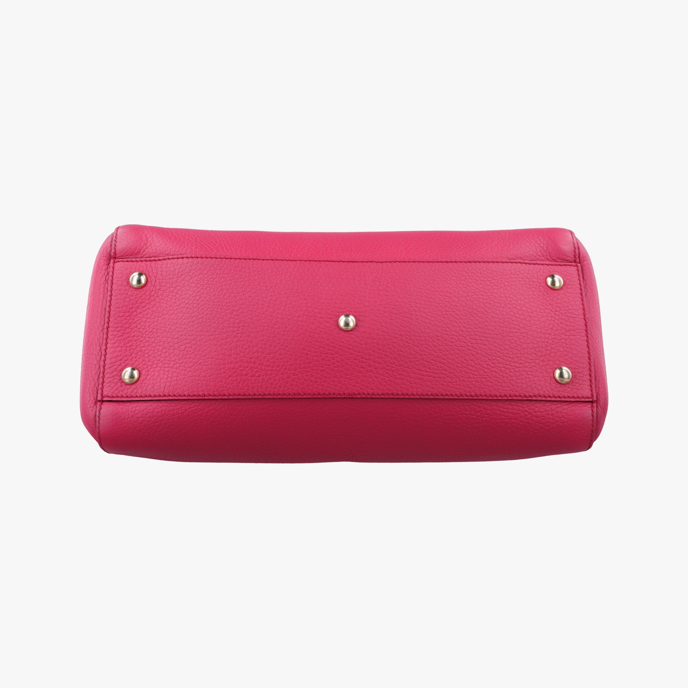 Pre-owned Gucci Swing Top Handle Rose Leather 377772 handbag | stylenewstar
