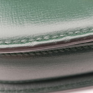 Pre-owned Gucci Sylvie 1969 Green Leather 615965 shoulderbag | stylenewstar