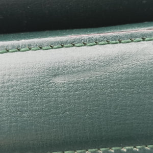 Pre-owned Gucci Sylvie 1969 Green Leather 615965 shoulderbag | stylenewstar