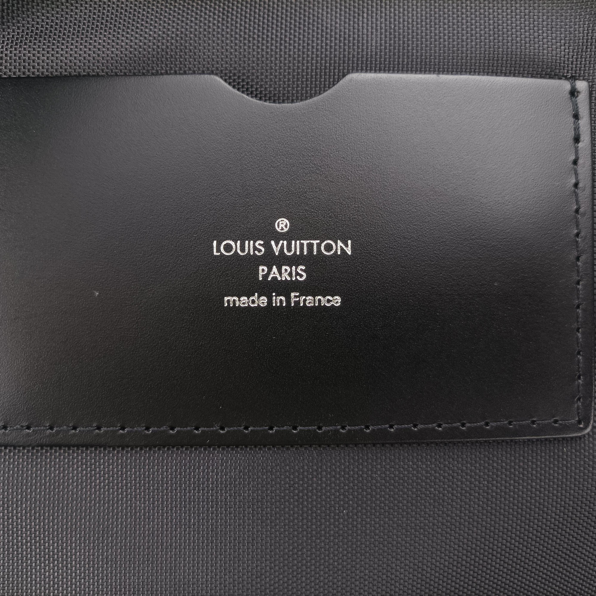 Pre-owned Louis Vuitton Pegase 45 ARDOISE Taiga Leather M23302 suitcase | stylenewstar